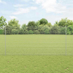 Tvora su stulpais Sidabro 1,6 x 25 m Plienas