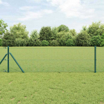 Tvorelės stulpas Žalia 25 x 0,4 m (16 x 16 mm tinklas)
