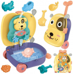 WOOPIE 3-in-1 Sandbox Set: Dog Suitcase + Vanduo Toy - 3 pcs.