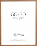 Nuotraukų rėmelis &bdquo;Focus Soul&ldquo; ąžuolo fanera 50X70 Plexi