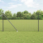 Tvorelės stulpas Pilka 10 x 1,2 m (16 x 16 mm tinklas)