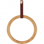 Bathroom Solutions Bamboo Bambuko rank&scaron;luosčių pakabos apskritimas, &Oslash; 21 cm