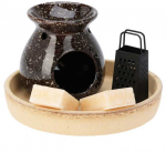 Home Styling Collection PIECES Kvapų rinkinys su degikliu, 5 vnt