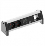 BACHMANN stalas 2xUTE 1xŁadowarka USB 1xCM GST18