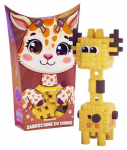 Marioinex *****Klocki waffle mini PocketPets Żyrafa 06880