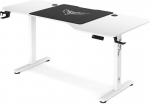 Diablo Chairs Diablo X-Tension 1400 Baltas elektra reguliuojamas Žaidimų Stalas | 1400 x 600 x 1170 mm