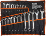Silver Tools Sidabrinis Tools Kombinuotų raktų rinkinys 25 dalių - 6-36mm.