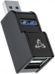 Sbox H-606 3 Port USB-A (1x 3,0, 2x 2,0)