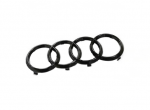 VAG Audi TT TTRS žiedai, emblema, užra&scaron;as, logotipas, užpakalinės durys, blizgios juodos spalvos 8S0853742AT94 Originali