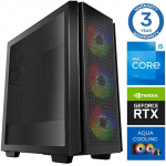 Stacionarus kompiuteris INTOP AQUA i5-14400F 32GB DDR5 2TB SSD M.2 NVME RTX5060Ti 8GB no-OS (RW56313NS)