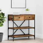 Konsolinis stalas su stalčių Ruda 75 x 34,5 x 75 cm Medis