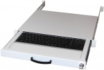 equip 19" Keyboard Drawer - Gray - 1U - PS/2 - USB - 48.3 cm (19") - 482 mm - 410 mm