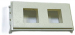 VivoLink Outlet Panel for 2 x Keystone