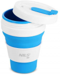 NC4103 SILIKONINIS SULANKSTAMAS TAURĖLIS 475 ml MĖLYNŲ NILŲ STOVYKLĖ