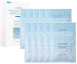 Snature &bdquo;Super Aquagel Oasis Ampule Mask&ldquo; drėkinamoji lak&scaron;tinė kaukė 10 x 30 ml