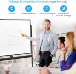 Promotions Magnetinė balta lenta, 90x120 cm, juoda ir balta