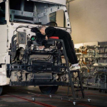 Promotions Variklio gultas, sulankstomas vir&scaron;utinis, 138x81x120 cm, juodas