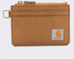 Kortelių piniginė Carhartt nailono spalvos, ruda