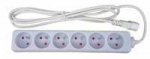 Oem 6x230V ilginimo laidas UPS (IEC320-C14), 2m