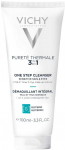 Vichy Purete 3In1 One Step Valiklis valomasis prausiklis jautriai veido odai ir akims, 100 ml