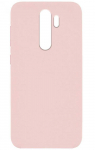 Dėklas Evelatus Xiaomi Redmi 9 Soft Touch Silicone rusvai gelsvas