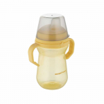 Canpol babies gertuvė su silikoniniu snapeliu FirstCup 250ml (56/615_yel)