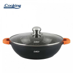 Cooking By Heinner ALUMINIUMINIS KEDUMAS+LIDE 28X8 CM, 4,1L, DARK LINE, GAMYBOS HEINNER