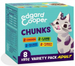 Edgard Cooper &ndash; kačių suaugusiųjų veterinarinio maisto gabaliukai Multipack &ndash; 8x85g