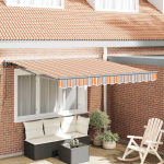 Markizės rėmas Mėlynas ir Oranžinis 300 x 250 cm