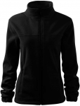 Moteri&scaron;kas Flisinis Džemperis RIMECK Jacket 504, Juodas 280 g/m&sup2;