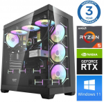 Stacionarus kompiuteris INTOP Ryzen 5 7500F 16GB DDR5 1TB SSD M.2 NVME RTX5050 8GB WIN11Pro (RW60240)