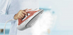 Tefal Virtuo 30 FV2C40E0 iron Dry & Garų lygintuvas Ceramic soleplate 2000 W Peach, Baltas
