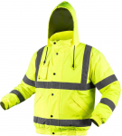 Neo Tools Gerai matoma darbo striukė, lengvai pamink&scaron;tinta, bomberinė striukė, geltona, S dydis