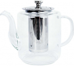 Home4You Arbatinukas MANON 1,2L su sieteliu, sidabrinis
