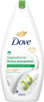 Dove Fresca Sensazione Gel De Ba&ntilde;o, 450 ml