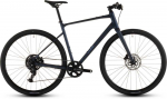 Dviratis Cube Nulane ONE indigoblue'n'juodas 2026-56 cm (Dydis: 56 cm)