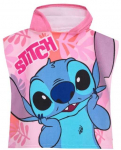 MCU Disney Lilo ir Stitch rožinis pončo rank&scaron;luostis