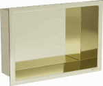 Mexen X-Wall-R įleidžiama sieninė lentyna, 30x20 cm, Gold