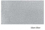 Vonia Besco Amber Glam Sidabrinis, 170 x 80 cm, su grafito spalvos dangteliais