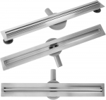 Du&scaron;o latakas REA Neox Slim Pro, Brushed Steel, 90 cm