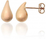 Auksiniai auskarai &ndash;pusetai - 1.05 g. - 13 mm.