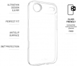 Dėklas Ultra-thin TPU gel cover FIXED Story Slim for Apple iPhone Air, 0.6 mm, clear