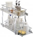 I&scaron;traukiamas po kriaukle organizatorius, 2 auk&scaron;tų, virtuvės spintelės krep&scaron;ys, stalčius, indų, puodų laikiklis