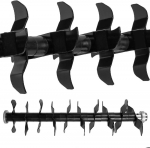 Vertikuliatoriaus volas, 42 cm plieno aeratoriaus peilis, vejos veltinio &scaron;alinimo įrankis, sodo vertikuliatoriaus priedas