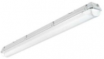 Solar Plus &bdquo;Alhama&ldquo; LED &scaron;viestuvas 1200 mm 24 W 3000 lm 4000 K, poliesterio gaubtas, plastikinis spaustukas