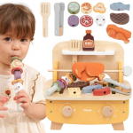 VIGA Medieninė BBQ Grilio Rinkinys 22 vnt.