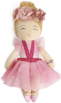 Svoora medžiaginė lėlė balerina, 20 cm