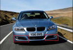 BMW E90 E91 LCI De&scaron;inė Uždara Grotelė Originalus 51117138418