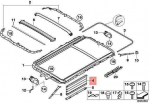 BMW Gumos Apsauga 5 E61 X5 E53 E70 Originalus 54137075903