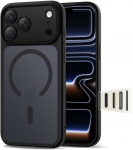 &bdquo;Tech-Protect Magpeak Magsafe CC&ldquo; dėklas, skirtas &bdquo;iPhone 17 Pro&ldquo; &ndash; matinis juodas